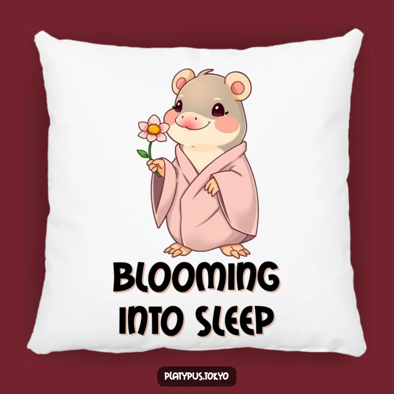 Funny Kawaii Platypus Pillow - Cozy & Hilarious Gentle Accent