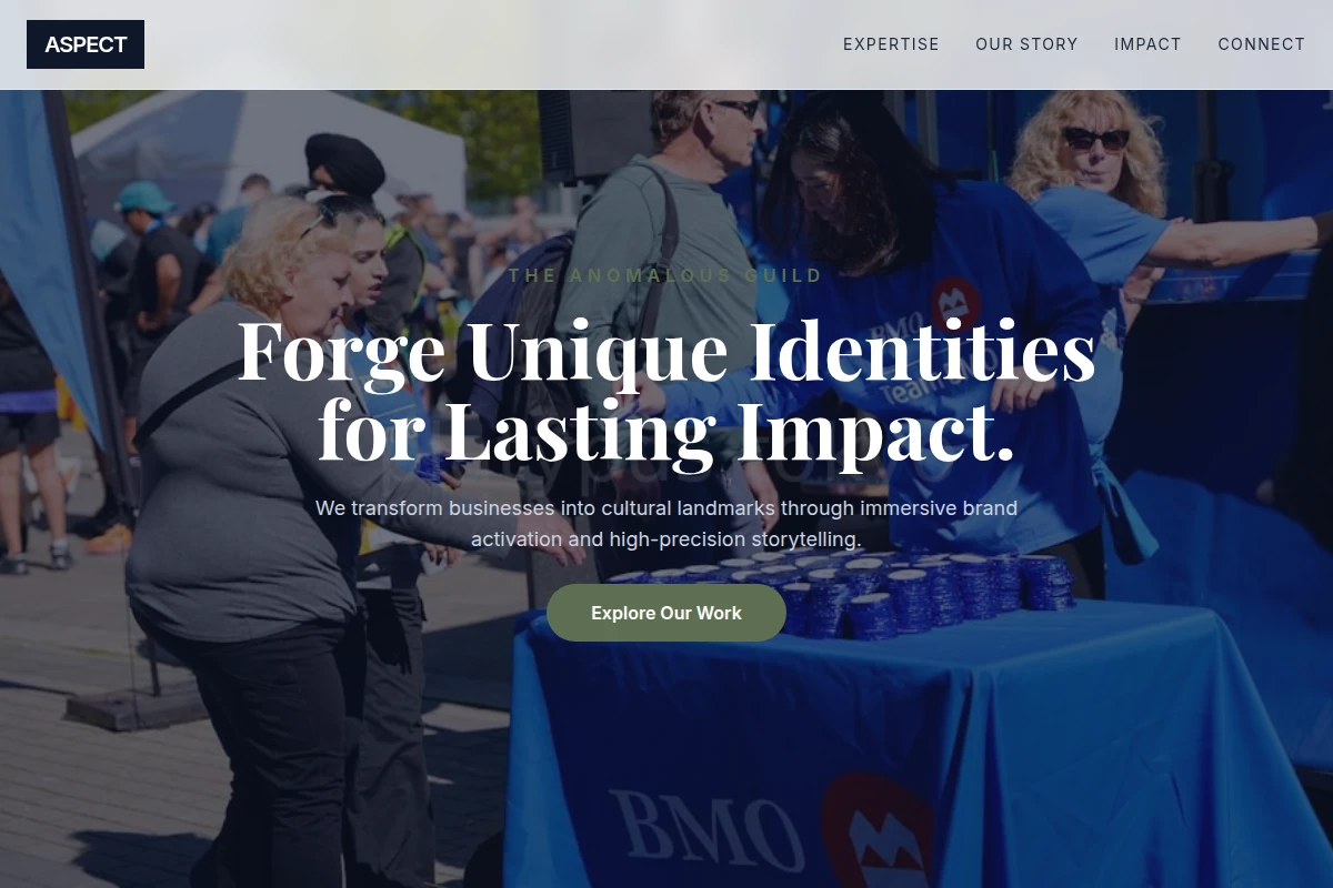Aspect Brand Activation